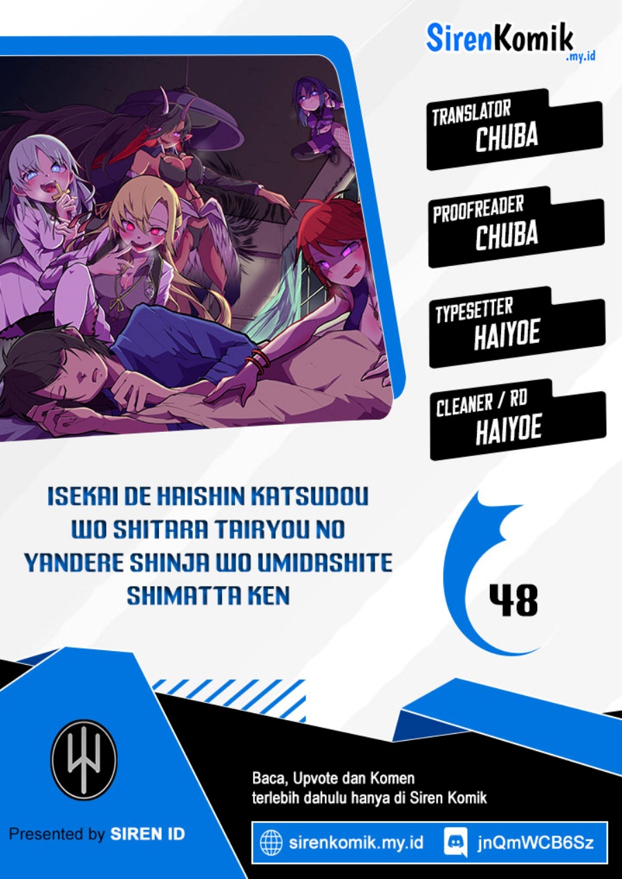 Isekai de Haishin Katsudou wo Shitara Tairyou no Yandere Shinja wo Umidashite Shimatta Ken Chapter 48 Gambar 1