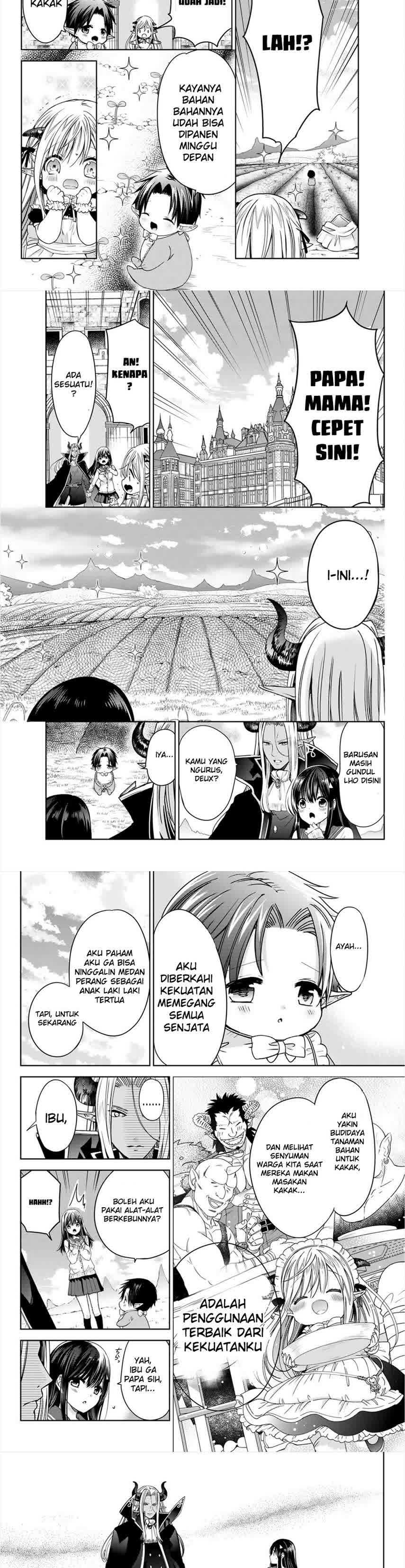 Isekai de Saikyo Mao no Kodomotachi no Mama ni Natchaimashita Chapter 08.2 Gambar 8