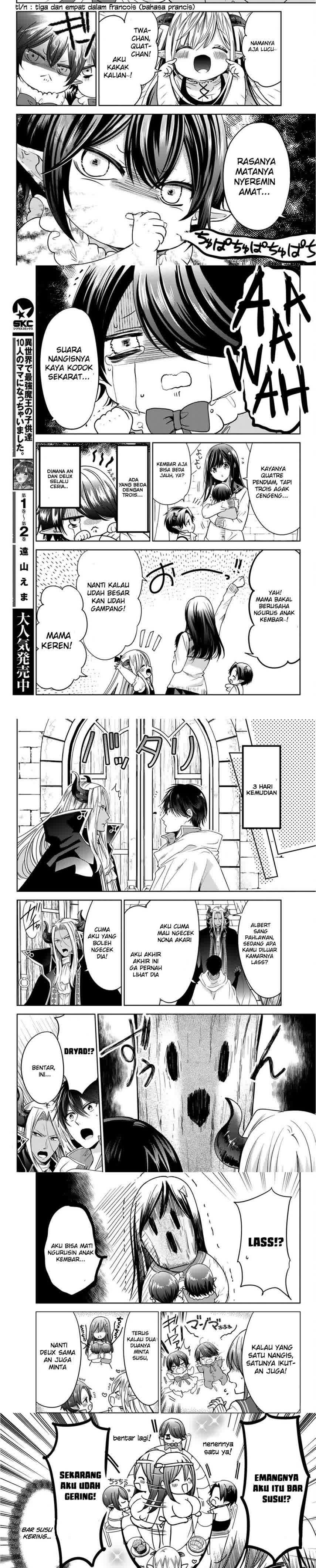 Isekai de Saikyo Mao no Kodomotachi no Mama ni Natchaimashita Chapter 10 Gambar 4