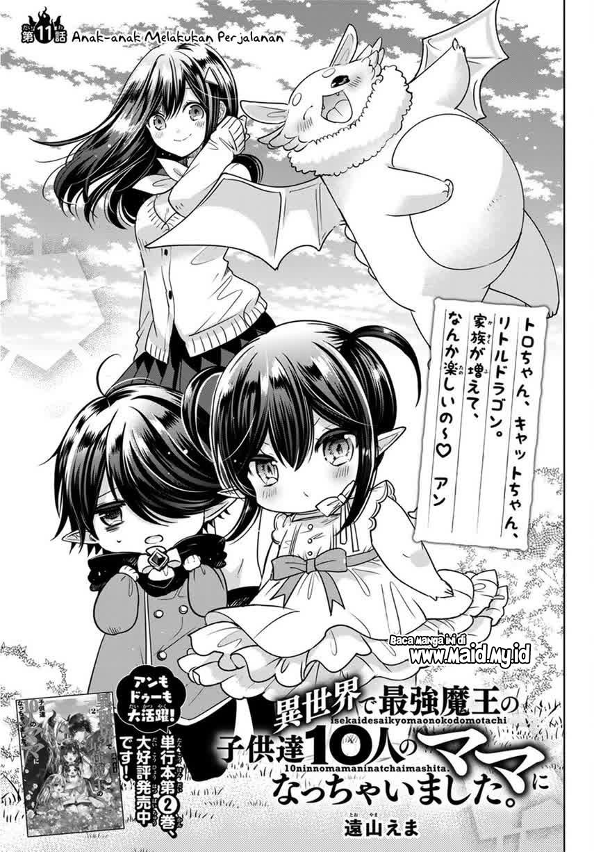 Isekai de Saikyo Mao no Kodomotachi no Mama ni Natchaimashita Chapter 11 Gambar 3