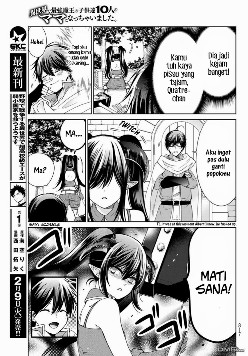 Isekai de Saikyo Mao no Kodomotachi no Mama ni Natchaimashita Chapter 17.5 Gambar 13