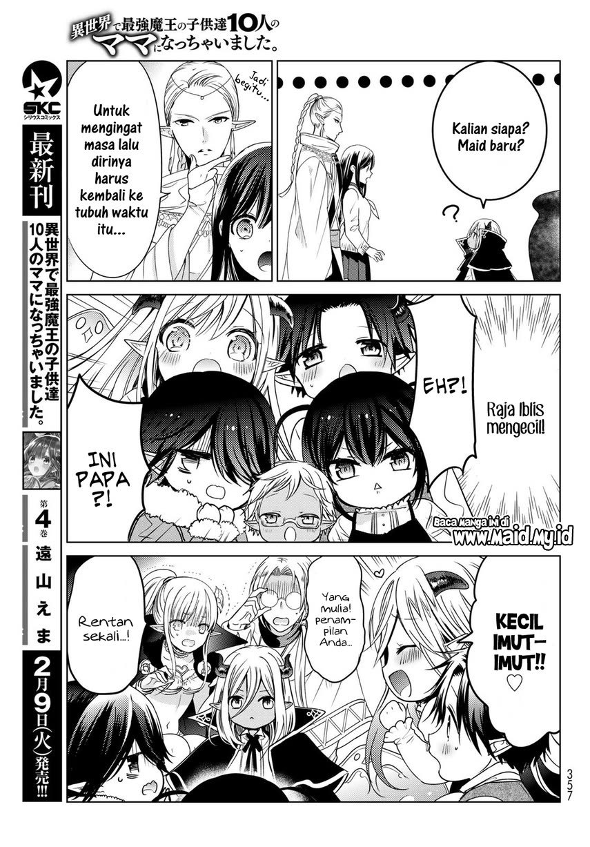 Isekai de Saikyo Mao no Kodomotachi no Mama ni Natchaimashita Chapter 17 Gambar 17
