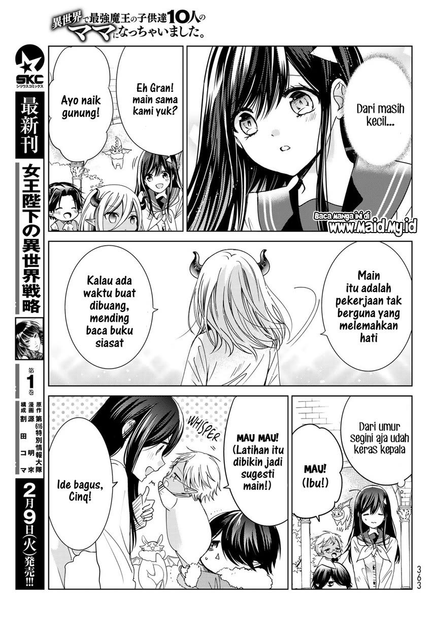 Isekai de Saikyo Mao no Kodomotachi no Mama ni Natchaimashita Chapter 17 Gambar 23