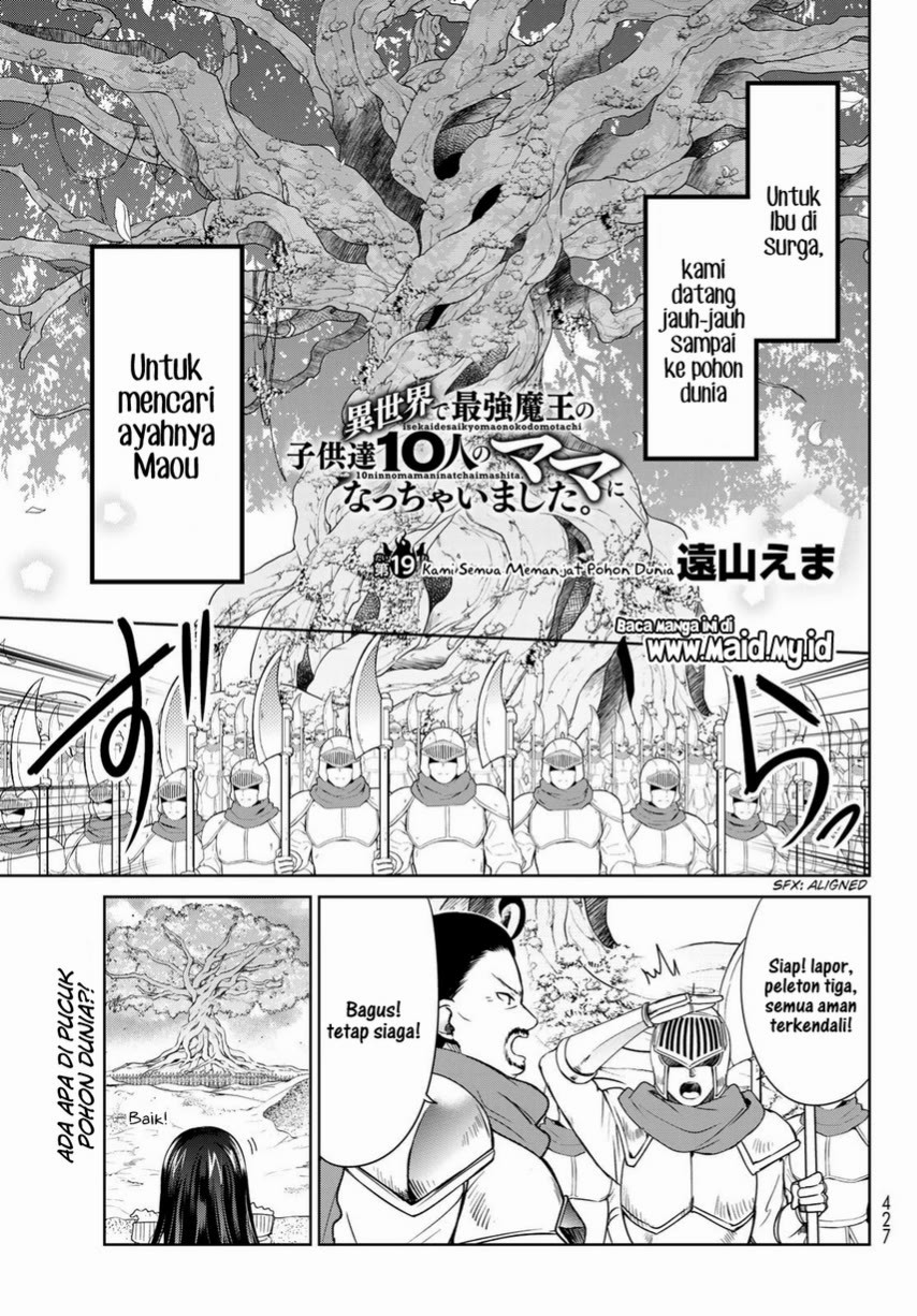 Isekai de Saikyo Mao no Kodomotachi no Mama ni Natchaimashita Chapter 19 Gambar 3