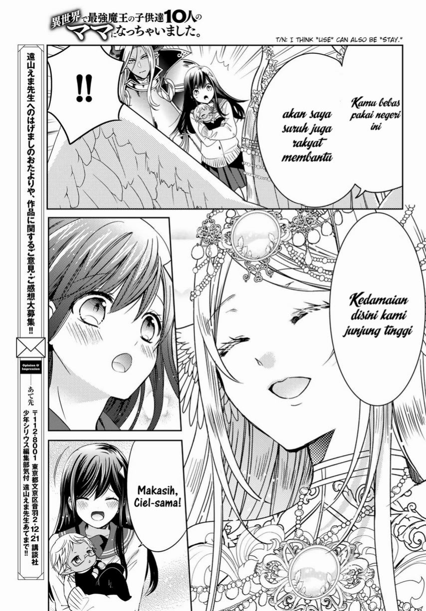 Isekai de Saikyo Mao no Kodomotachi no Mama ni Natchaimashita Chapter 19 Gambar 31