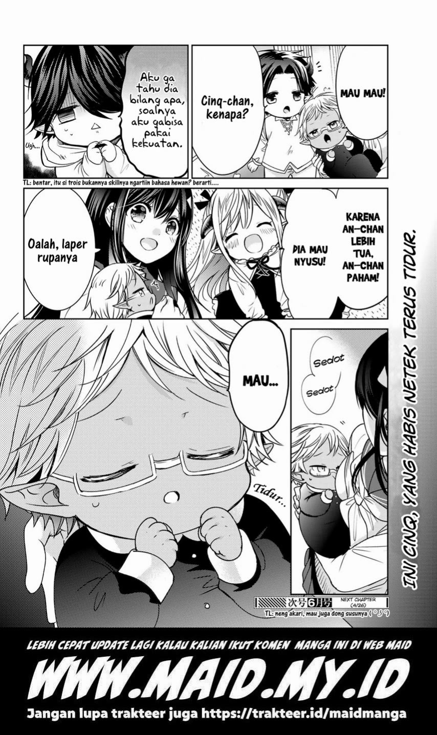 Isekai de Saikyo Mao no Kodomotachi no Mama ni Natchaimashita Chapter 19 Gambar 32