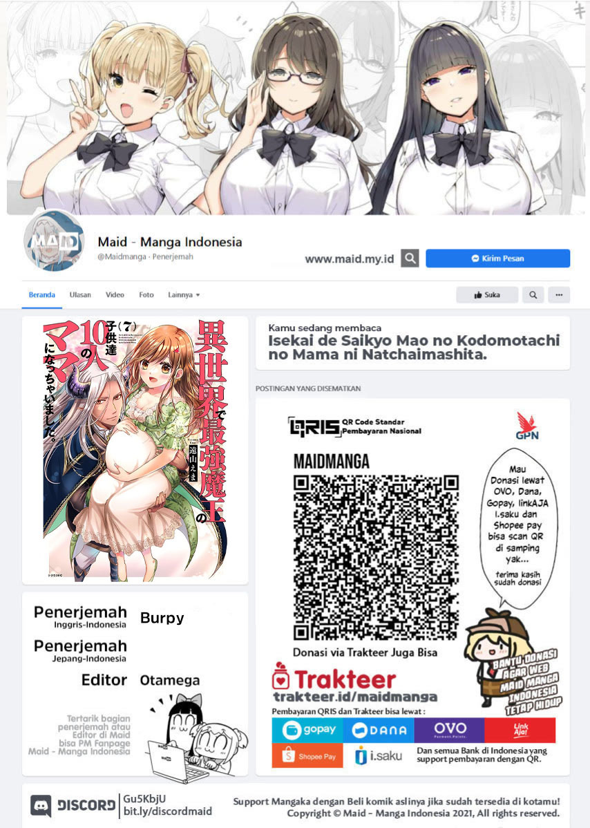Isekai de Saikyo Mao no Kodomotachi no Mama ni Natchaimashita Chapter 29.5 Gambar 2