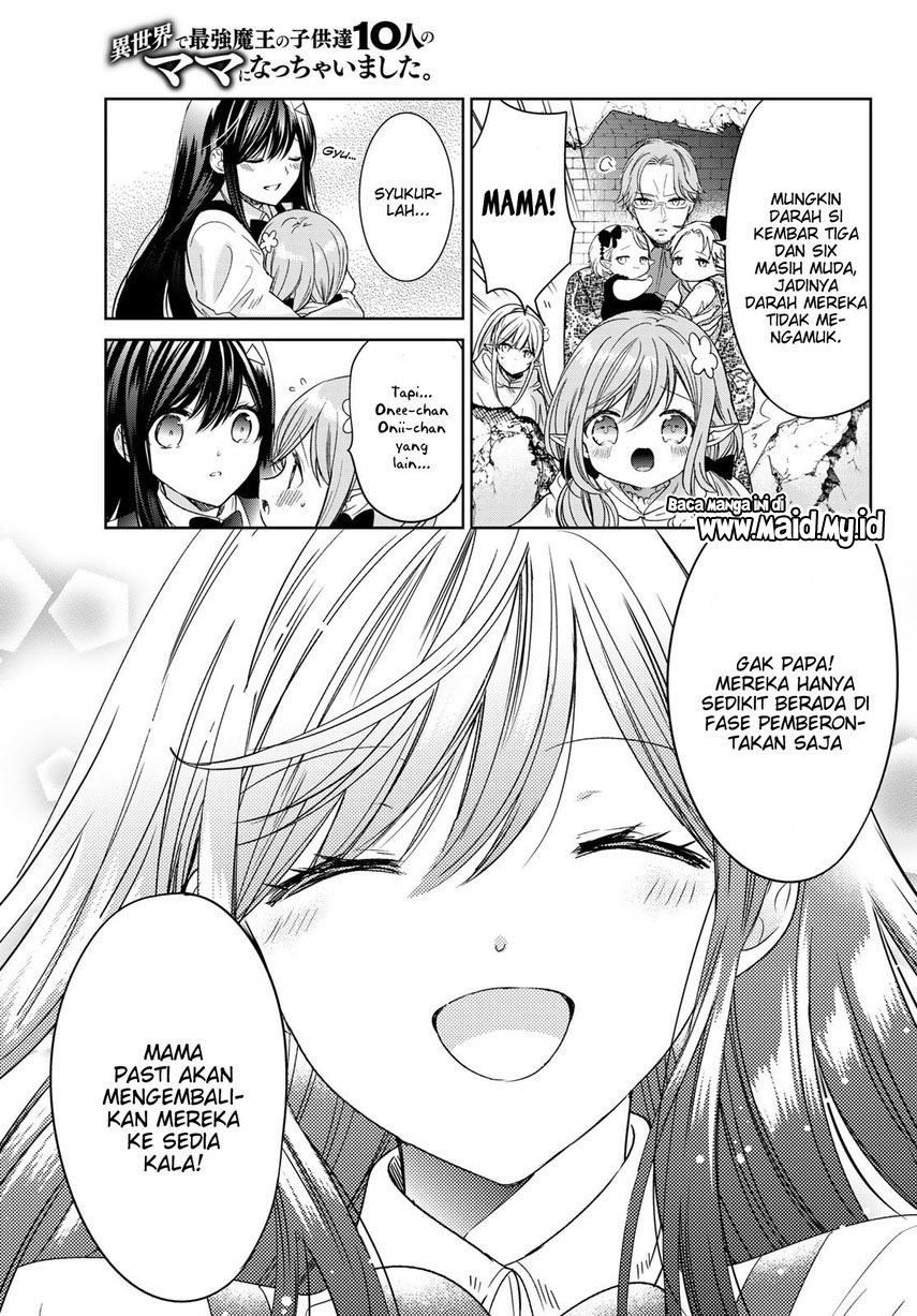 Isekai de Saikyo Mao no Kodomotachi no Mama ni Natchaimashita Chapter 33 Gambar 31