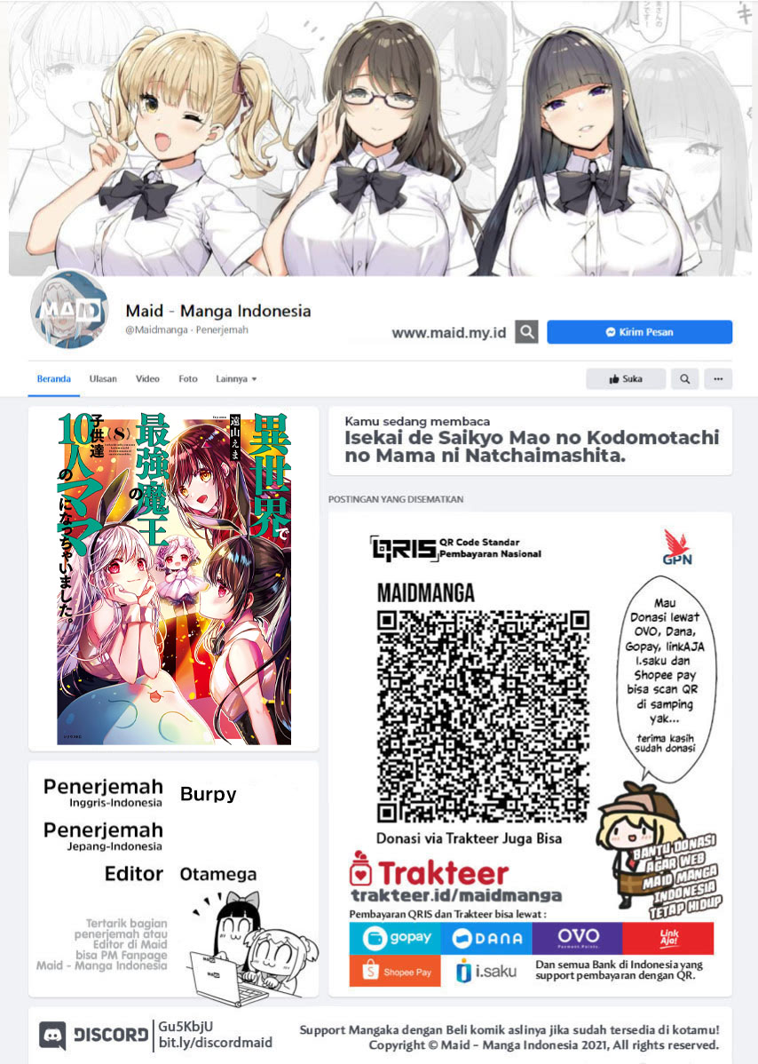 Isekai de Saikyo Mao no Kodomotachi no Mama ni Natchaimashita Chapter 35 Gambar 2