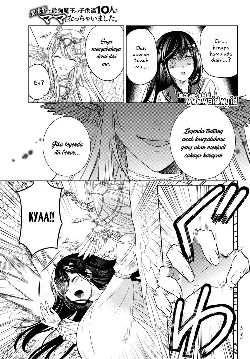 Isekai de Saikyo Mao no Kodomotachi no Mama ni Natchaimashita Chapter 35 Gambar 45