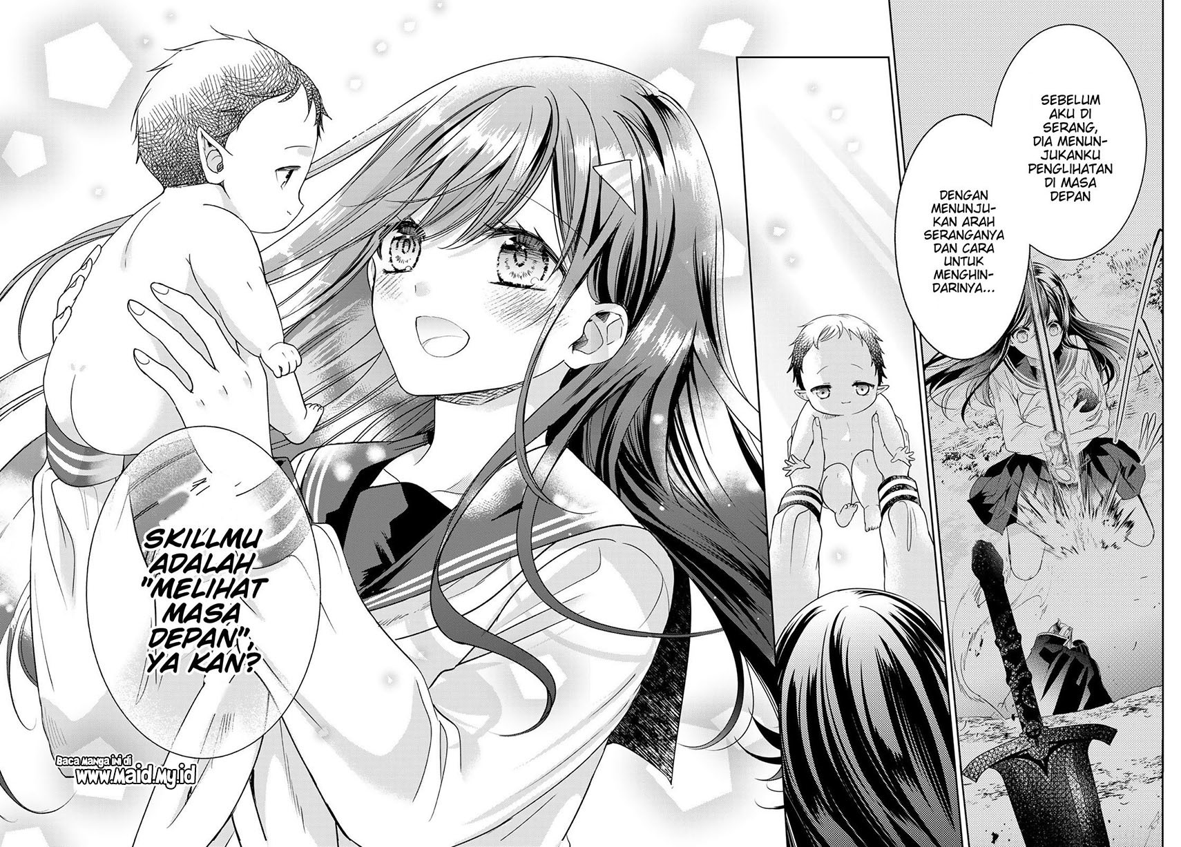 Isekai de Saikyo Mao no Kodomotachi no Mama ni Natchaimashita Chapter 37.2 Gambar 21