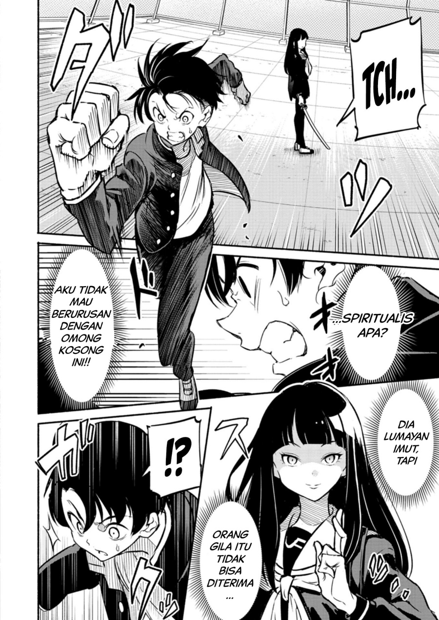 Isekai kara Kikan Shitara Chikyuu mo Kanari Fantajii Deshita. Ato, Makeheroin-domo Kocchi Minna. Chapter 01 Gambar 35
