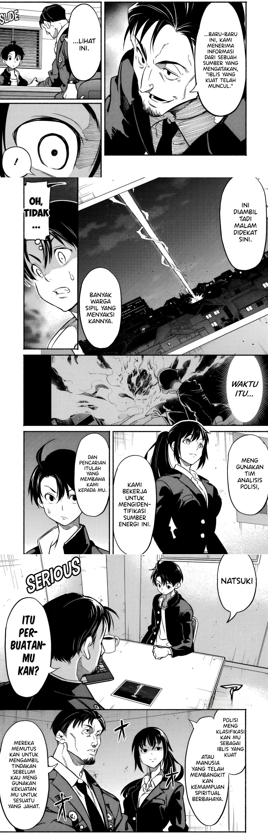 Isekai kara Kikan Shitara Chikyuu mo Kanari Fantajii Deshita. Ato, Makeheroin-domo Kocchi Minna. Chapter 02.1 Gambar 5