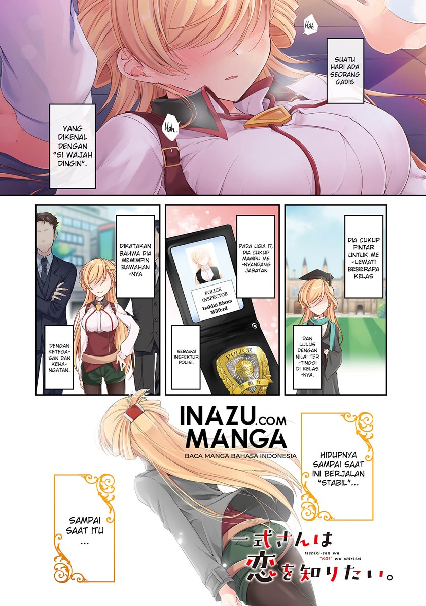 Isshiki-san wa Koi wo Shiritai Chapter 01 Gambar 2