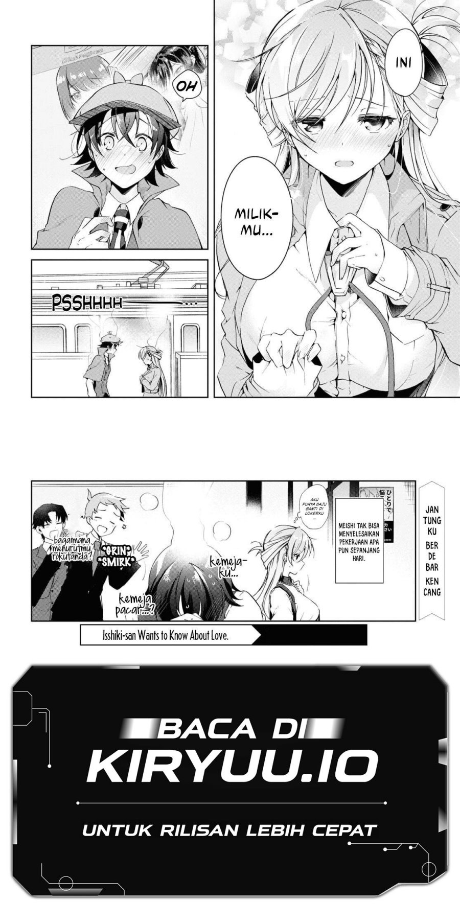 Isshiki-san wa Koi wo Shiritai Chapter 14 Gambar 35