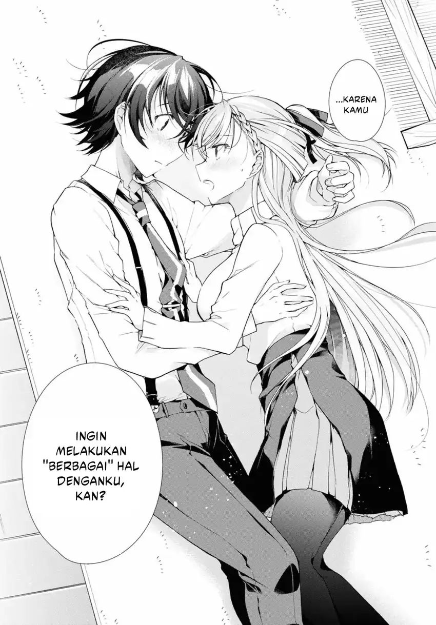 Isshiki-san wa Koi wo Shiritai Chapter 34 Gambar 27