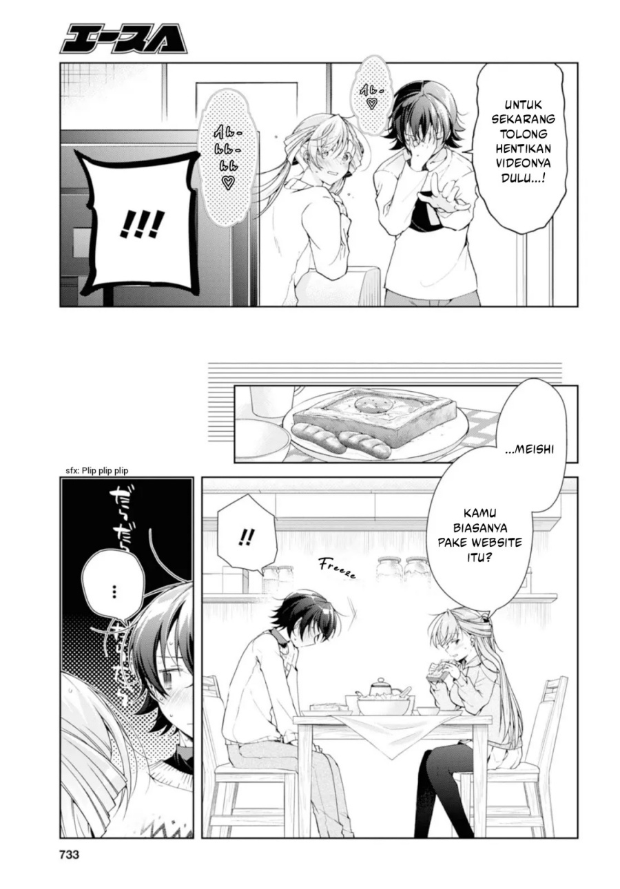 Isshiki-san wa Koi wo Shiritai Chapter 35.2 Gambar 18