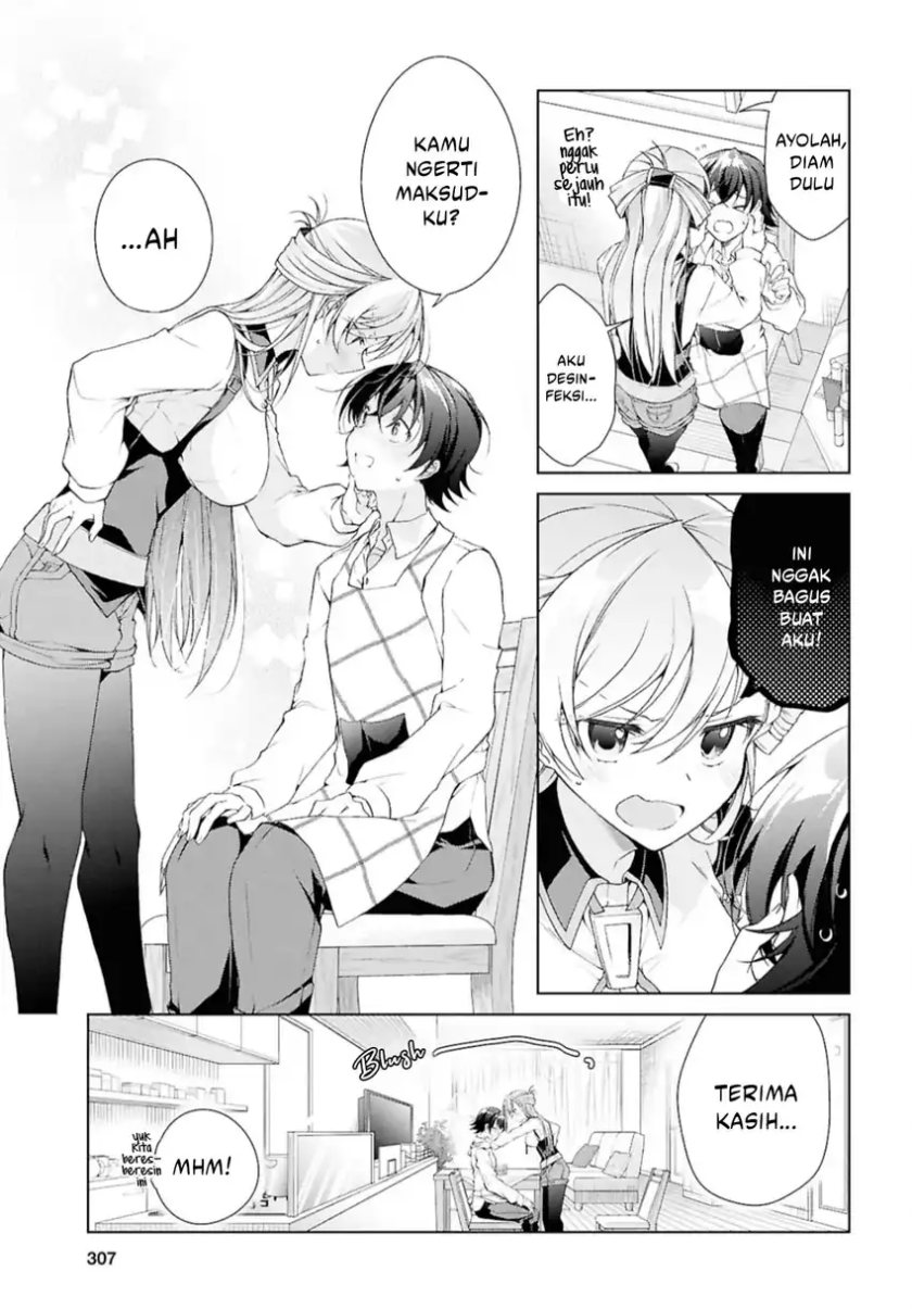 Isshiki-san wa Koi wo Shiritai Chapter 38.1 Gambar 8