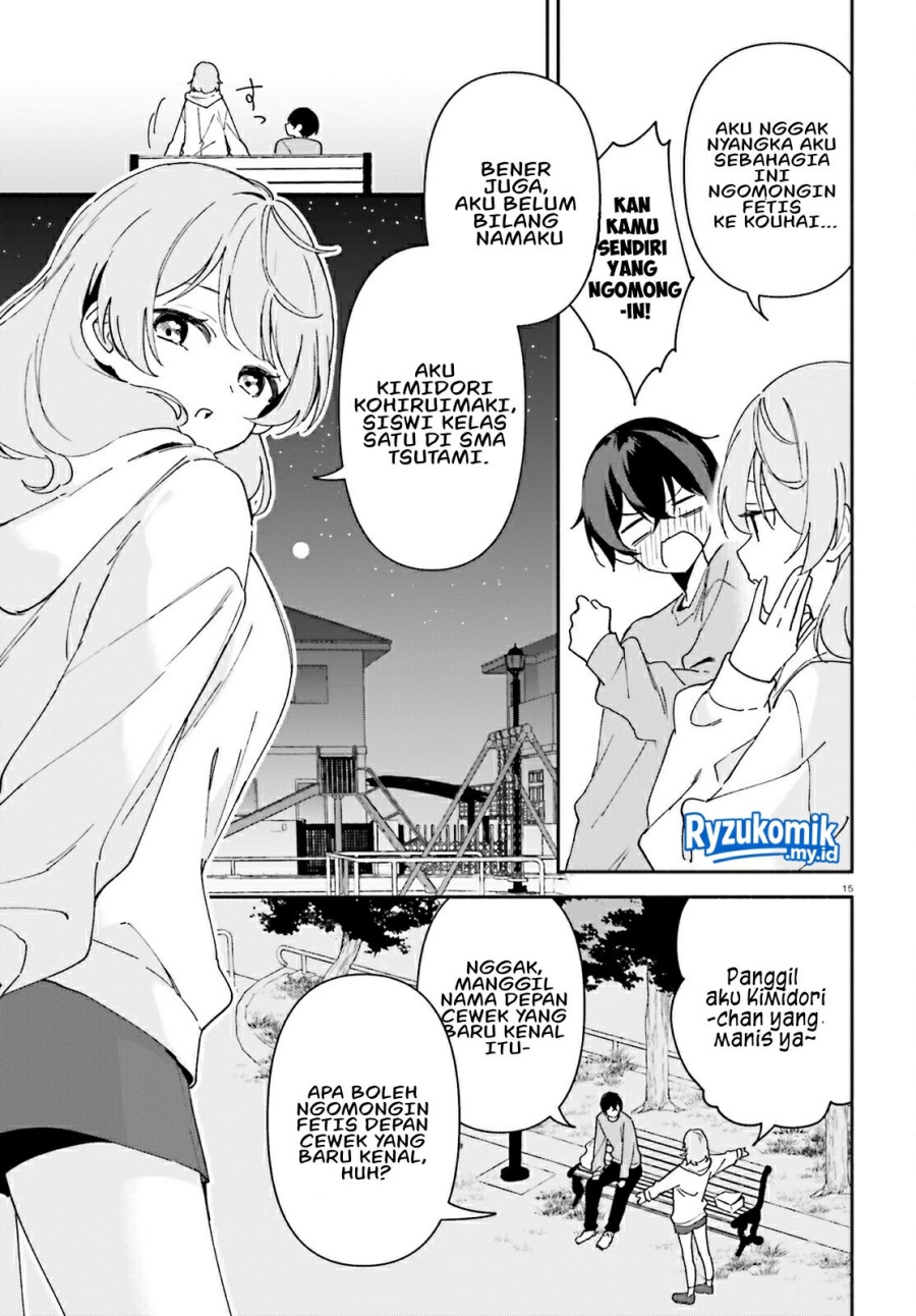 “Issho ni Netaindesu yo Ne, Senpai?” to Amaku Sasayakarete Kon’ya mo Nemurenai Chapter 01 Gambar 14