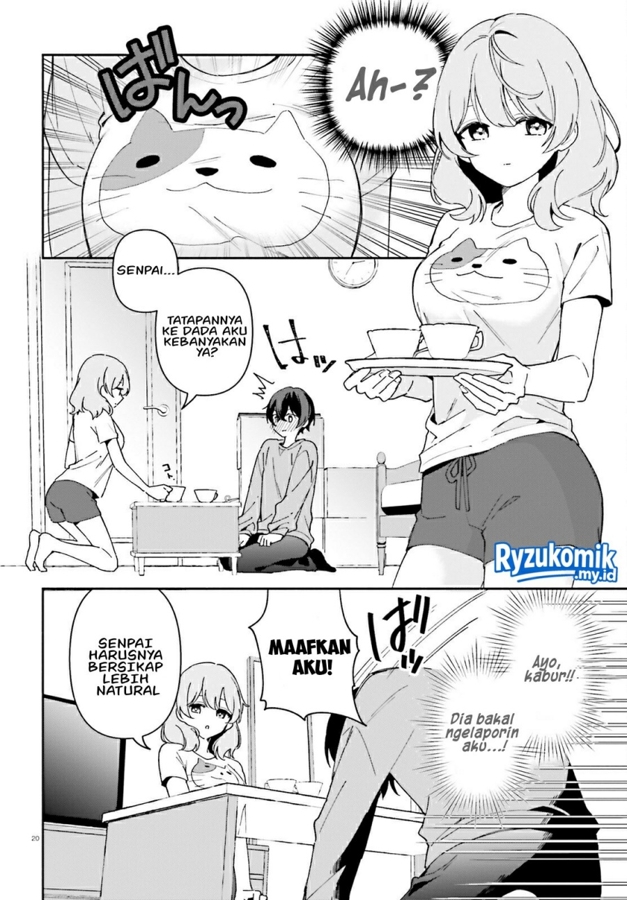 “Issho ni Netaindesu yo Ne, Senpai?” to Amaku Sasayakarete Kon’ya mo Nemurenai Chapter 01 Gambar 19