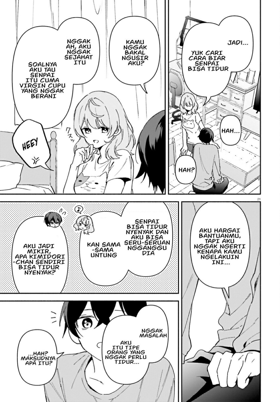 “Issho ni Netaindesu yo Ne, Senpai?” to Amaku Sasayakarete Kon’ya mo Nemurenai Chapter 01 Gambar 20