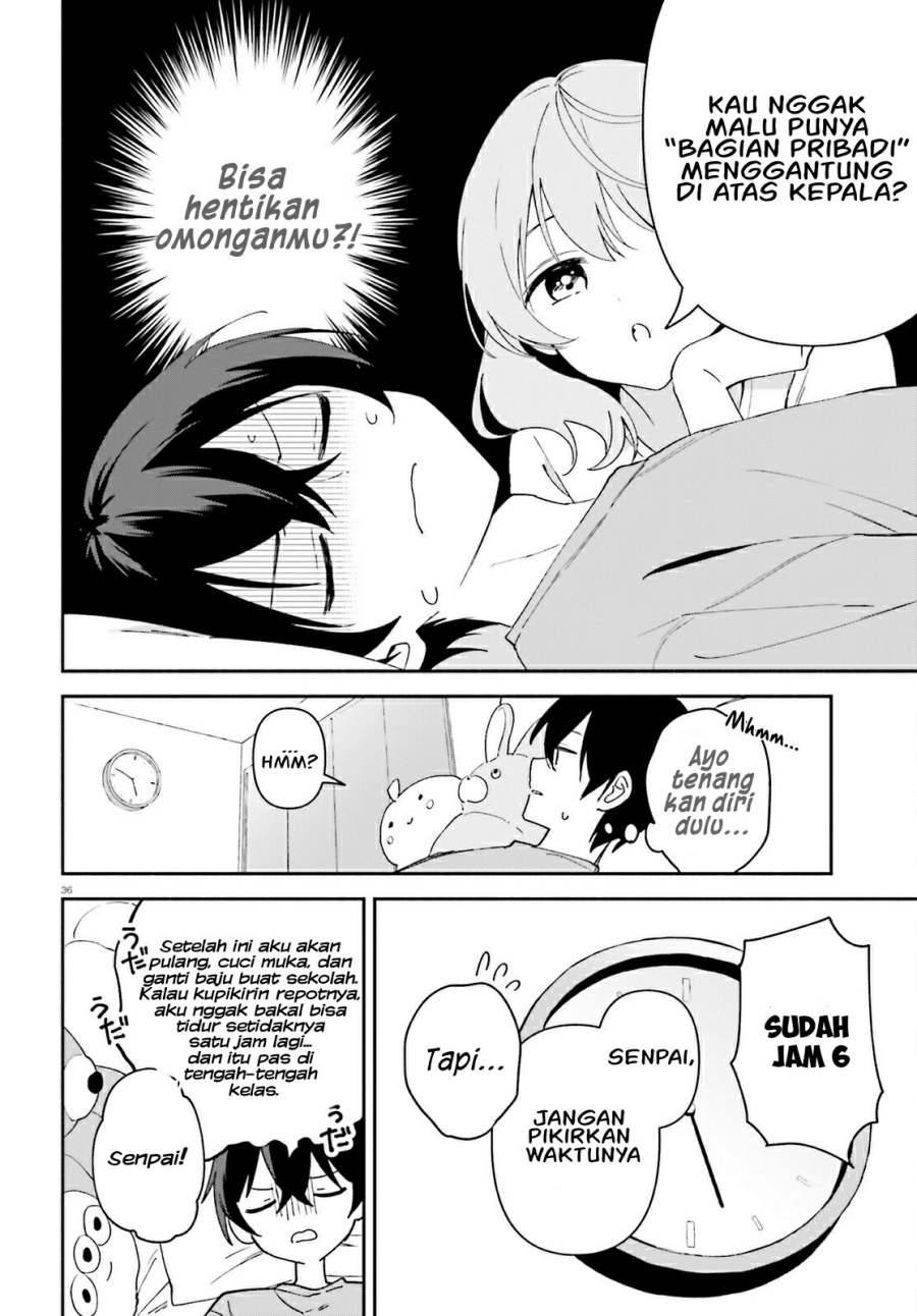 “Issho ni Netaindesu yo Ne, Senpai?” to Amaku Sasayakarete Kon’ya mo Nemurenai Chapter 01 Gambar 35
