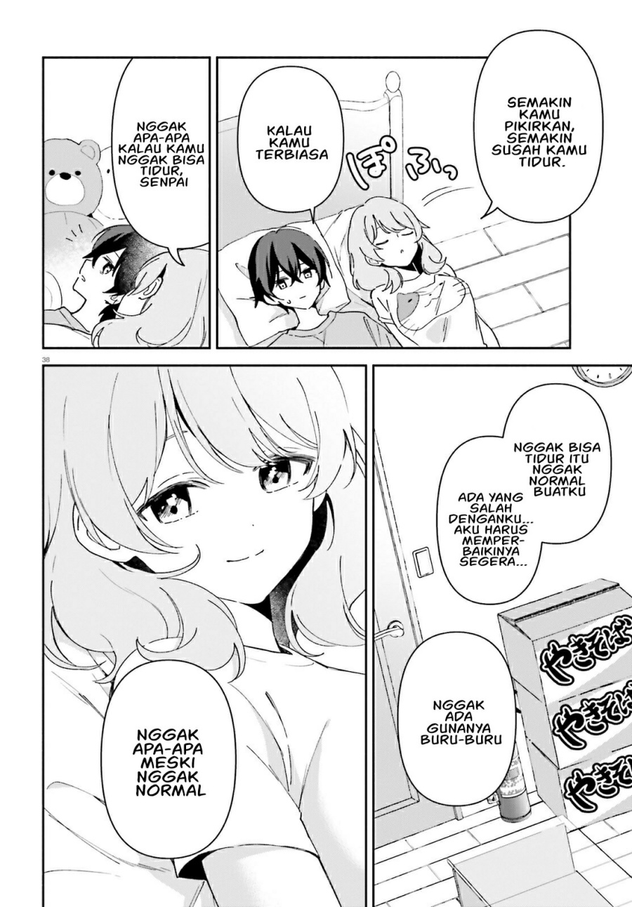 “Issho ni Netaindesu yo Ne, Senpai?” to Amaku Sasayakarete Kon’ya mo Nemurenai Chapter 01 Gambar 37