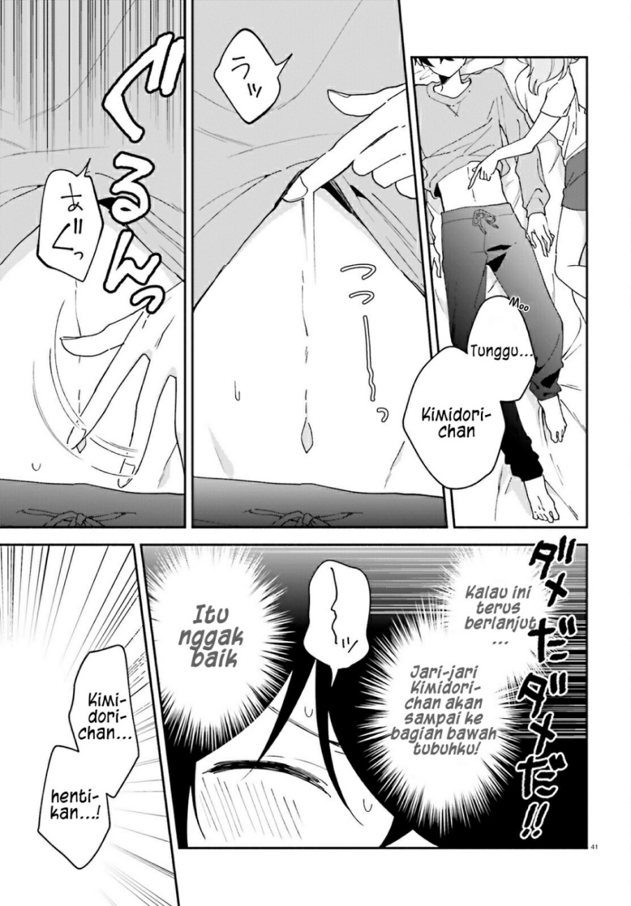 “Issho ni Netaindesu yo Ne, Senpai?” to Amaku Sasayakarete Kon’ya mo Nemurenai Chapter 01 Gambar 40