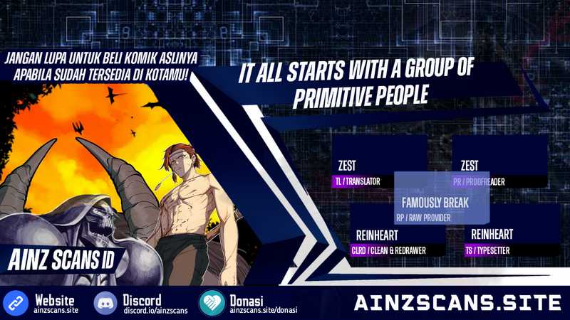 It All Starts With A Group Of Primitive People Chapter 18 Gambar 1
