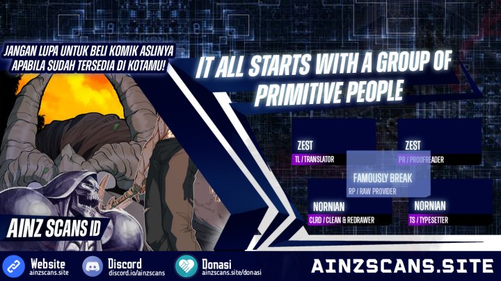 It All Starts With A Group Of Primitive People Chapter 26 Gambar 1