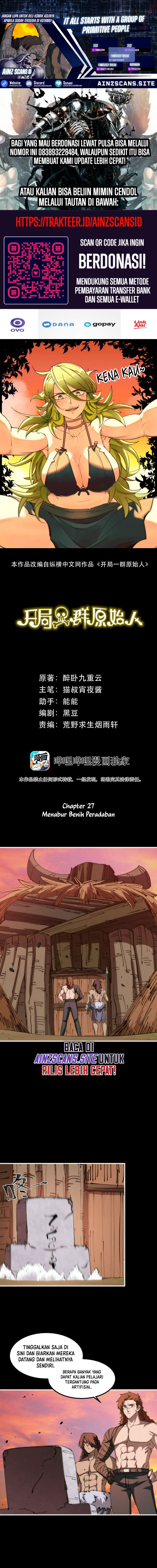 It All Starts With A Group Of Primitive People Chapter 27 Gambar 1