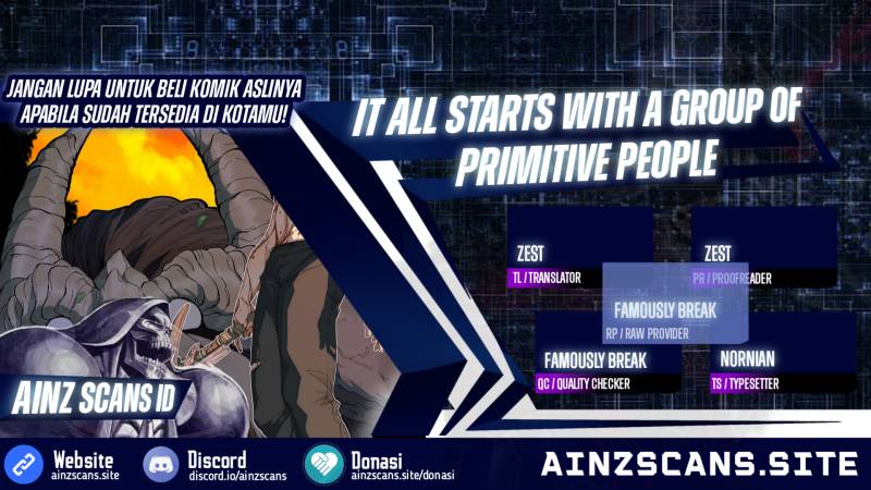It All Starts With A Group Of Primitive People Chapter 28 Gambar 1