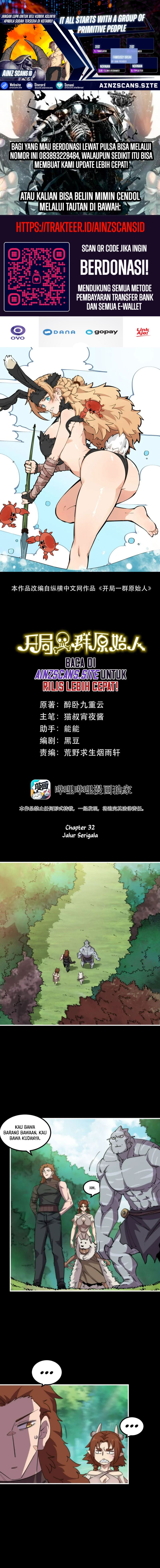 It All Starts With A Group Of Primitive People Chapter 32 Gambar 1