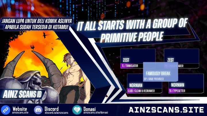 It All Starts With A Group Of Primitive People Chapter 35 Gambar 1