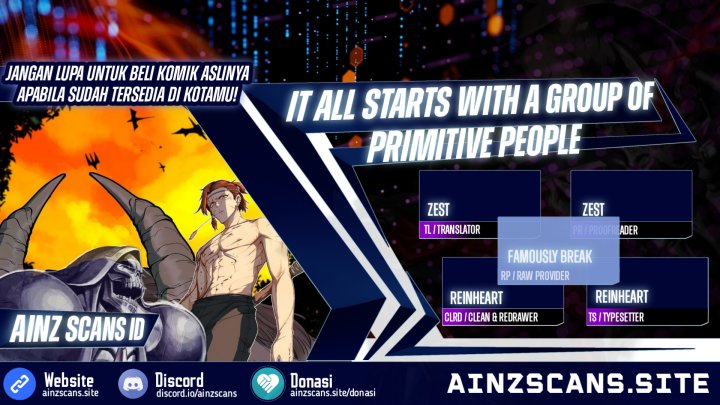 It All Starts With A Group Of Primitive People Chapter 36 Gambar 1