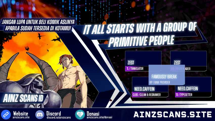 It All Starts With A Group Of Primitive People Chapter 50 Gambar 1