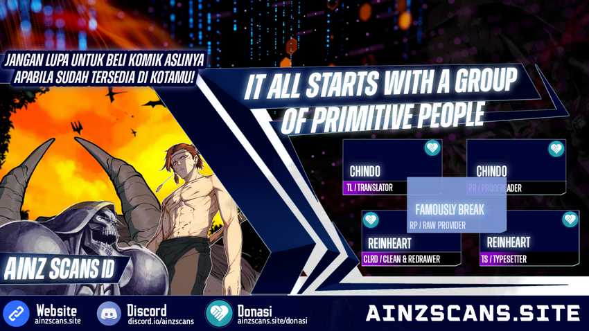 It All Starts With A Group Of Primitive People Chapter 57 Gambar 1