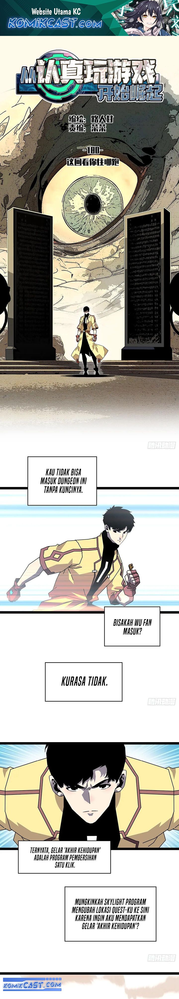It All Starts with Playing Game Seriously Chapter 180 Gambar 2