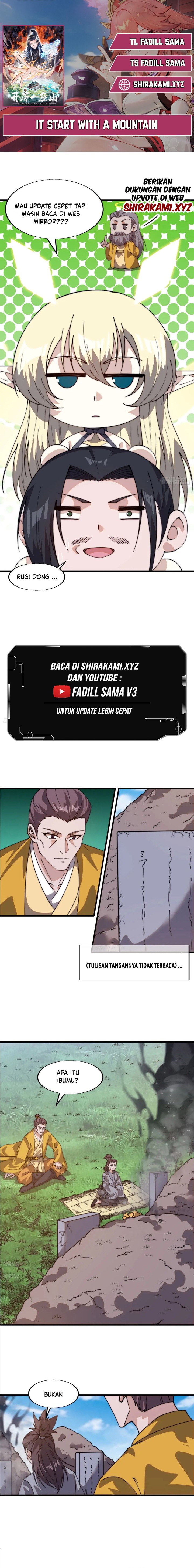 It Starts With A Mountain Chapter 844 Gambar 1