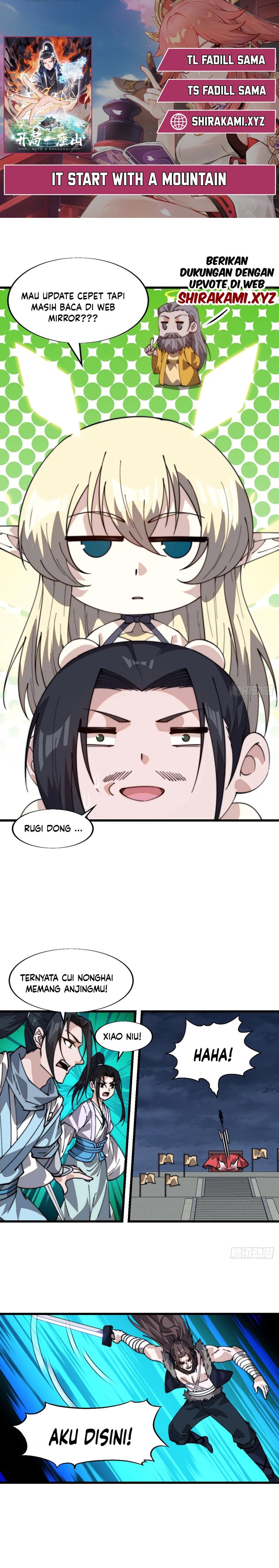 It Starts With A Mountain Chapter 857 Gambar 1
