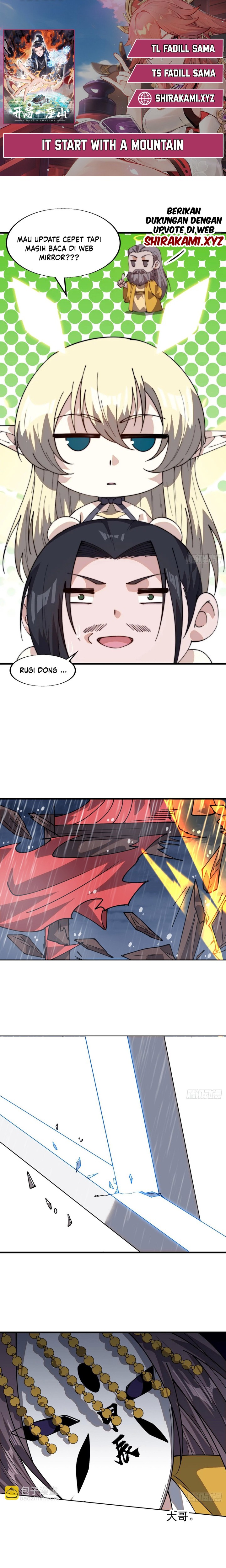 It Starts With A Mountain Chapter 861 Gambar 1