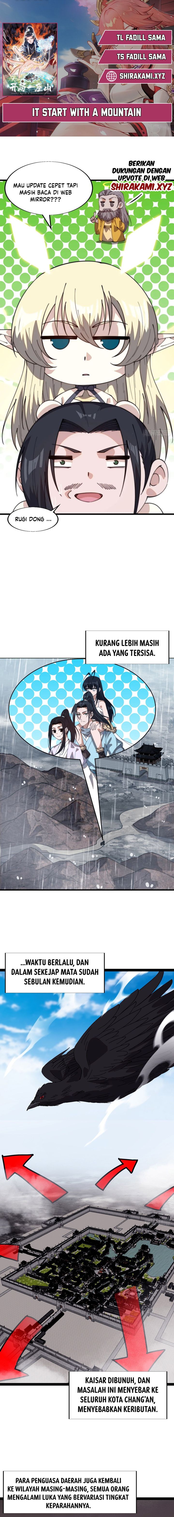 It Starts With A Mountain Chapter 865 Gambar 1