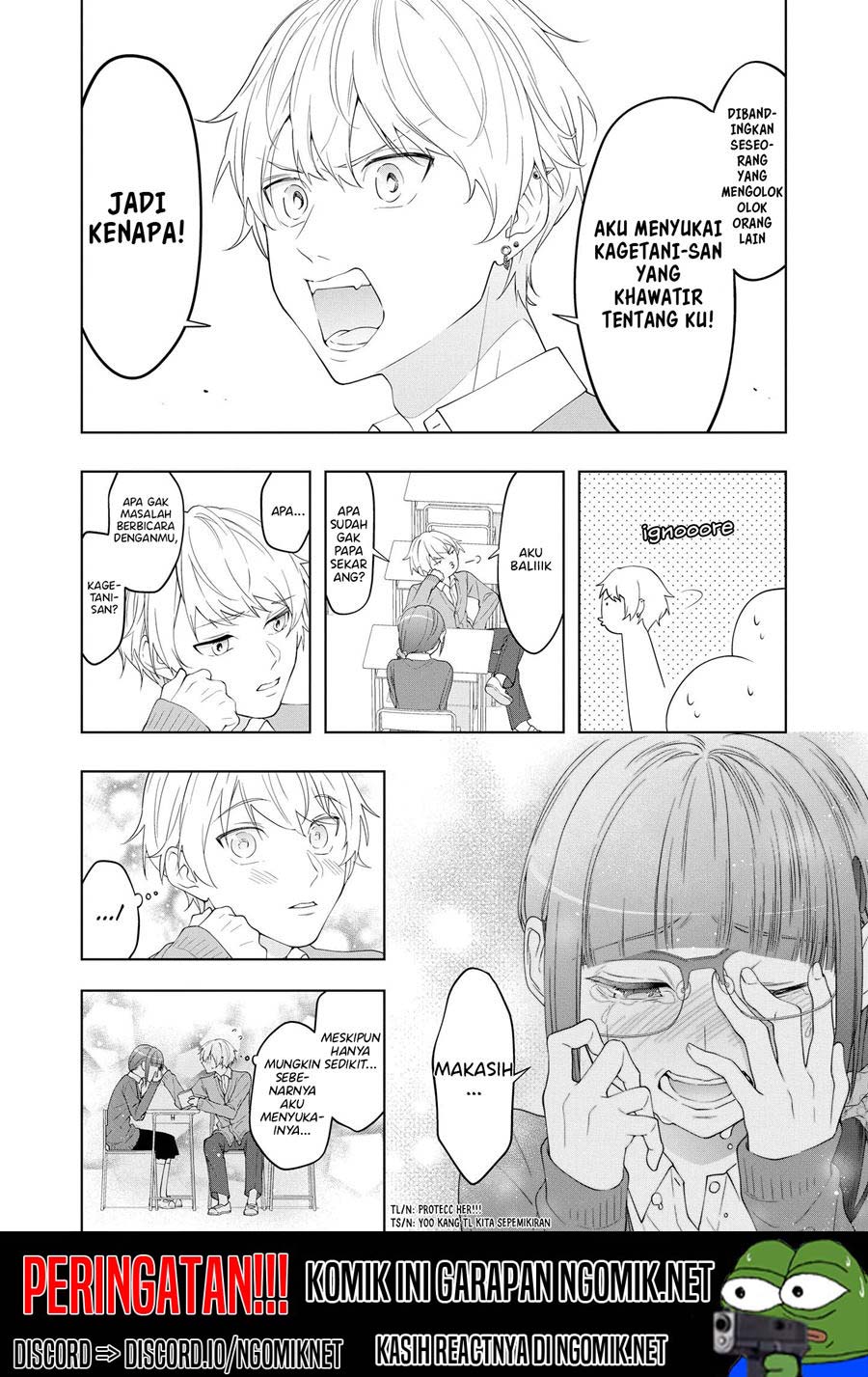 “It’s too precious and hard to read !!” 4P Short Stories Chapter 24 Gambar 5