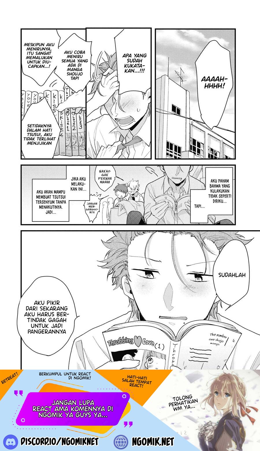 “It’s too precious and hard to read !!” 4P Short Stories Chapter 28 Gambar 5