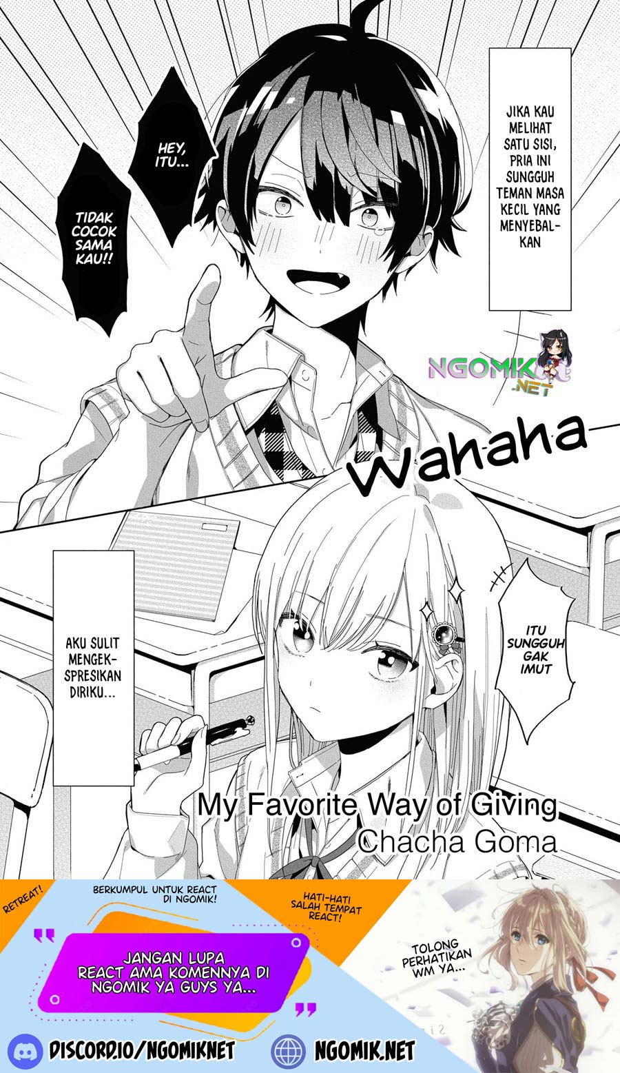 “It’s too precious and hard to read !!” 4P Short Stories Chapter 30 Gambar 2
