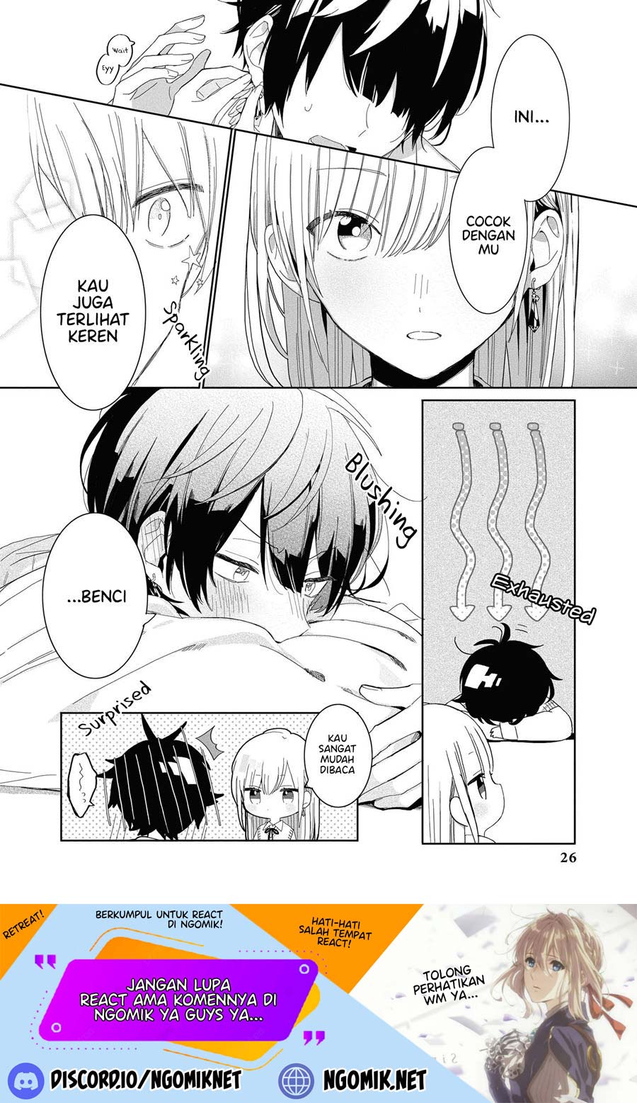 “It’s too precious and hard to read !!” 4P Short Stories Chapter 30 Gambar 5