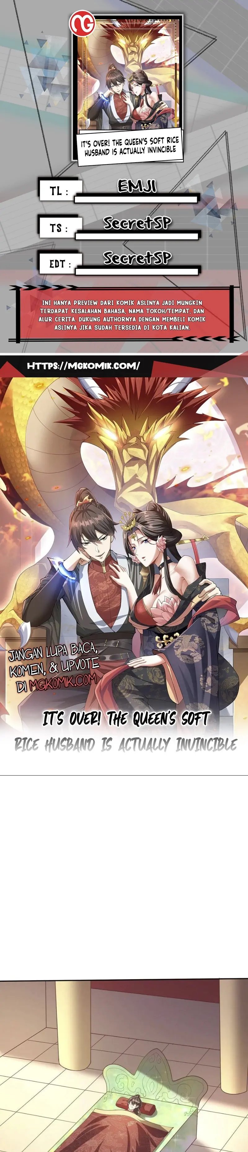 It’s Over! The Queen’s Soft Rice Husband is Actually Invincible Chapter 46 Gambar 1