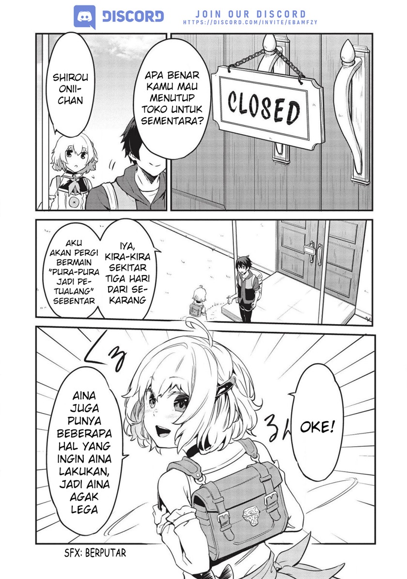 Itsu Demo Jitaku ni Kaereru Ore wa, Isekai de Gyoushoujin o Hajimemashita Chapter 09 Gambar 3