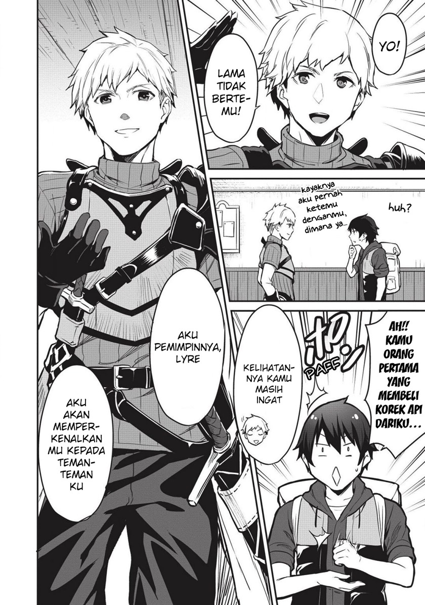 Itsu Demo Jitaku ni Kaereru Ore wa, Isekai de Gyoushoujin o Hajimemashita Chapter 09 Gambar 9