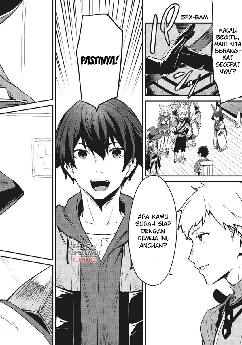 Itsu Demo Jitaku ni Kaereru Ore wa, Isekai de Gyoushoujin o Hajimemashita Chapter 09 Gambar 15